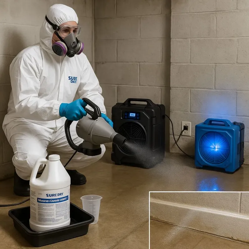 Sanitization and Odor Removal process in City of Harrisonburg, VA